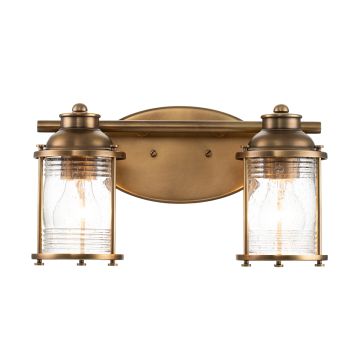 Fali lámpa ASHLAND BAY QN-ASHLANDBAY2-NBR-BATH 2x60W/E27 IP44 a Quintiesse-tól