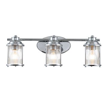 Fali lámpa ASHLAND BAY QN-ASHLANDBAY3-PC-BATH 3x60W/E27 IP44 a Quintiesse-tól