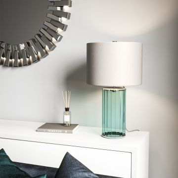 Asztali lámpa RENO QN-RENO-GREEN-PN 1x60W/E27 a Quintiesse-tól