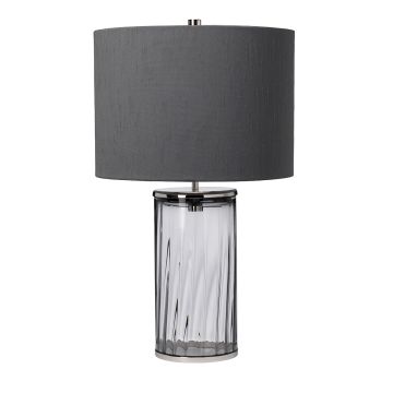 Asztali lámpa RENO QN-RENO-SMOKE-PN 1x60W/E27 a Quintiesse-tól