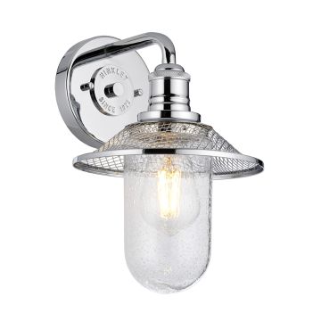 Fali lámpa RIGBY QN-RIGBY1-BATH-PC 1x40W/E27 IP44 a Quintiesse-tól