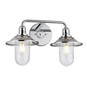 Fali lámpa RIGBY QN-RIGBY2-BATH-PC 2x40W/E27 IP44 a Quintiesse-tól