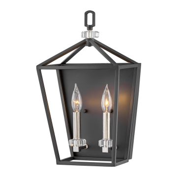 Fali lámpa STINSON QN-STINSON2-BK 2x60W/E14 a Quintiesse-tól