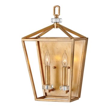 Fali lámpa STINSON QN-STINSON2-DBR 2x60W/E14 a Quintiesse-tól