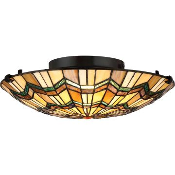 Süllyesztett mennyezeti lámpa ALCOTT QZ-ALCOTT-F 2x60W/E27 a Quoizel-tól