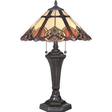 Asztali lámpa CAMBRIDGE QZ-CAMBRIDGE-TL 2x75W/E27 a Quoizel-tól