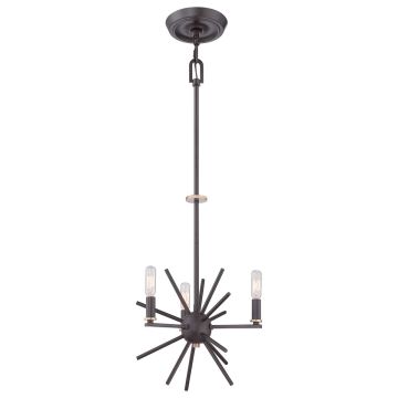 Csillár CARNEGIE QZ-CARNEGIE3 3x60W/E14 a Quoizel-tól