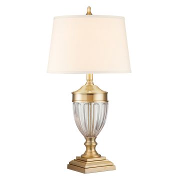 Asztali lámpa Dennison QZ-DENNISON-BB 1x100W/E27 a Quoizel-tól