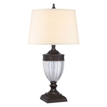 Asztali lámpa DENNISON QZ-DENNISON-PB 1x60W/E27 a Quoizel-tól