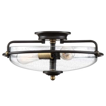 Süllyesztett mennyezeti lámpa Griffin QZ-GRIFFIN-F-C-PNAB 3x60W/E27 a Quoizel-tól