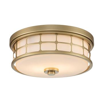 Süllyesztett mennyezeti lámpa Guardian QZ-GUARDIAN-F-PNBR 2x60W/E27 IP44 a Quoizel-tól