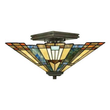 Plafonlámpa INGLENOOK QZ-INGLENOOK-SF 2x60W/E27 a Quoizel-tól