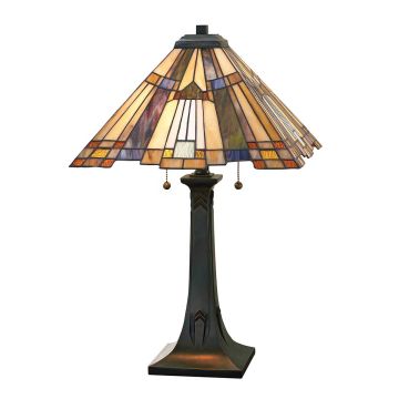 Asztali lámpa INGLENOOK QZ-INGLENOOK-TL 2x60W/E27 a Quoizel-tól