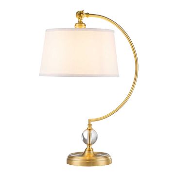 Asztali lámpa Jenkins QZ-JENKINS-TL-BB 1x60W/E27 a Quoizel-tól