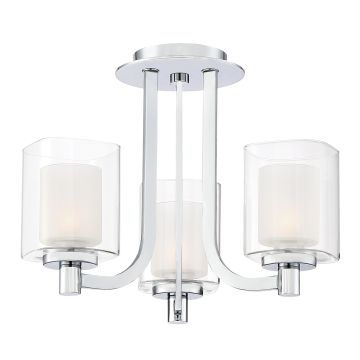 Süllyesztett mennyezeti lámpa Kolt QZ-KOLT-SF-PC-BATH 3x3.5W/G9 IP44 a Quoizel-tól