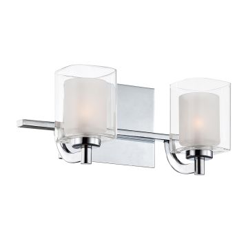 Fali lámpa Kolt QZ-KOLT2-PC-BATH 2x3.5W/G9 IP44 a Quoizel-tól