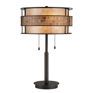 Asztali lámpa LAGUNA QZ-LAGUNA-TL 2x60W/E27 a Quoizel-tól