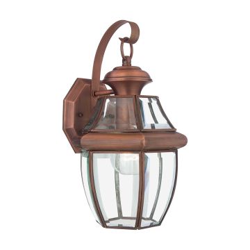 Fali lámpa NEWBUDY QZ-NEWBURY2-M-AC 1x60W/E27 IP44 a Quoizel-tól