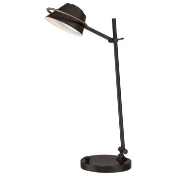 Asztali lámpa SPENCER QZ-SPENCER-TL-WT 1x7W/LED a Quoizel-tól