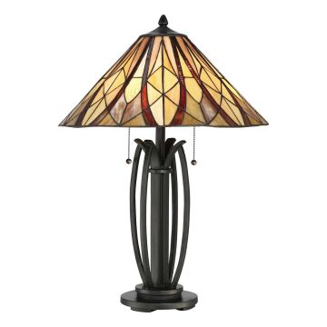 Asztali lámpa VICTORY & HOLMES QZ-VICTORY-TL 2x60W/E27 a Elstead Lighting-tól
