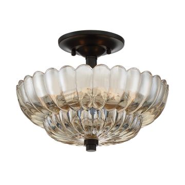 Plafonlámpa Whitecap QZ-WHITECAP-SF-S 40W 3x40W/E14 a Quoizel-tól
