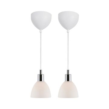 Függőlámpa RAY 63233033 2x40W/E14 IP20 a Nordlux-tól