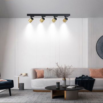 Sínreflektor Snow LP-731/1R GD 1x50W/GU10 IP20 a Light Prestige-tól
