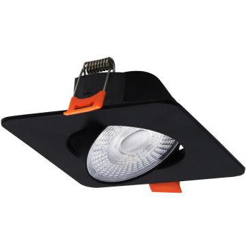 Beépíthető spotlámpa Plus LP-1506/1RS BK Square 3000K|4000K|6000K 7W 1x7W/LED a Light Prestige-tól