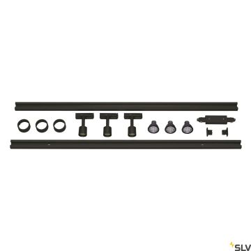 Sínreflektor 1F TRACK SET 143190 3x4.3W/GU10 2956LM IP20 a SLV-tól