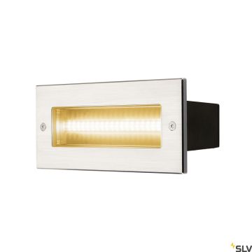 Beépíthető lépcsőházi lámpa BRICK 233650 3000K 1x9.5W/LED 950LM IP65 a SLV-tól