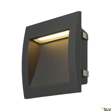Beépíthető lépcsőházi lámpa DOWNUNDER 233615 3000K 1x4W/LED 85LM IP55 a SLV-tól