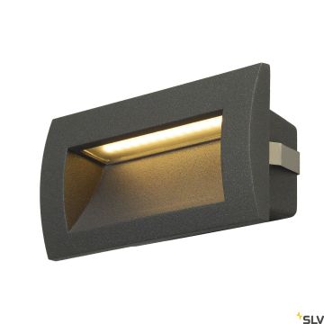 Beépíthető lépcsőházi lámpa DOWNUNDER 233625 3000K 1x4W/LED 85LM IP55 a SLV-tól