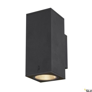 Fali lámpa ENOLA SQUARE 1003419 3000/4000K 2x20W/LED 1660/1900LM IP65 a SLV-tól