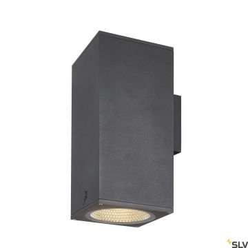 Fali lámpa ENOLA SQUARE 1003438 3000/4000K 2x55W/LED 5400/6000LM IP65 a SLV-tól