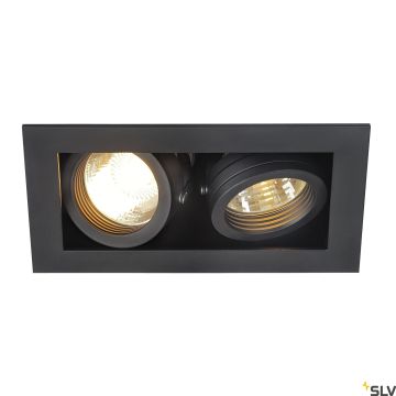 Beépíthető spotlámpa KADUX 115520 2x50W/GU10 IP20 a SLV-tól