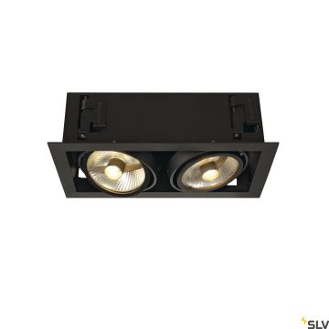 Beépíthető spotlámpa KADUX 115550 2x75W/GU10/ES111 IP20 a SLV-tól