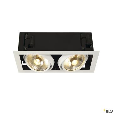 Beépíthető spotlámpa KADUX 115551 2x75W/GU10/ES111 IP20 a SLV-tól