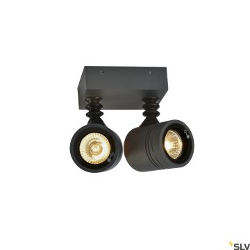 Spotlámpa MYRA 233095 2x50W/GU10 IP55 a SLV-tól