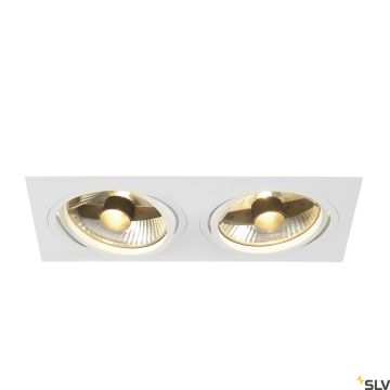 Beépíthető spotlámpa NEW TRIA 113841 2x75W/GU10/ES111 IP20 a SLV-tól