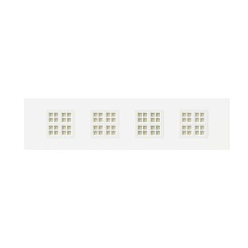 LED panel PAVANNO 1010123 3000K/4000K/5000K 17W 4x17W/LED 2957lm|6882lm a SLV-tól