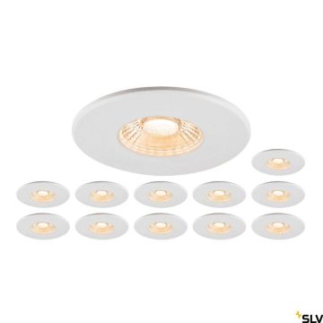 Beépíthető spotlámpa UNIVERSAL DOWNLIGHT 1007272 2700K|3000K|4000K|6500K 8W 1x8W/LED 560lm|610lm|680lm|640lm a SLV-tól