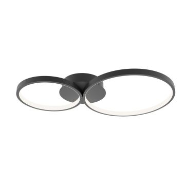 Süllyesztett mennyezeti lámpa Maver SPL-20452-2-BK 3000K|4000K|6000K 30W 2x30W/LED 2000lm a Italux-tól