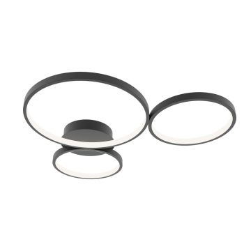 Süllyesztett mennyezeti lámpa Maver SPL-20452-3-BK 3000K|4000K|6000K 40W 3x40W/LED 2100lm a Italux-tól