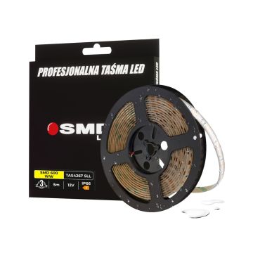 LED szalag PROline TAS4267SLL 3000K 12W/m 120x12W/m/LED 1300 lm/m a SMD LED-tól