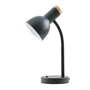 Asztali lámpa Senza TB-37263A-BK 40W 1x40W/E27 a Italux-tól