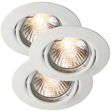 Beépíthető spotlámpa TRITON 54540101 3x35W/GU10 IP23 a Nordlux-tól