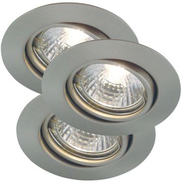 Beépíthető spotlámpa TRITON 54540132 3x35W/GU10 IP23 a Nordlux-tól