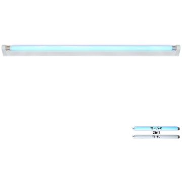 Baktericid lámpa GERMICIDAL LAMP V. UV 70003 4000k 1x28w/uv-c+1x28w/t5 1550lm|1550lm ip20 a Prezent-tól