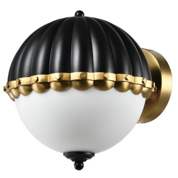 Fali lámpa PRALINES W01244BK 1x40W/E27 a Cosmolight-tól