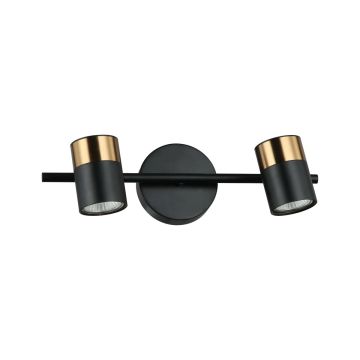 Fali lámpa Elice WL-58892-2-BK-BRO 35W 2x35W/GU10 a Italux-tól